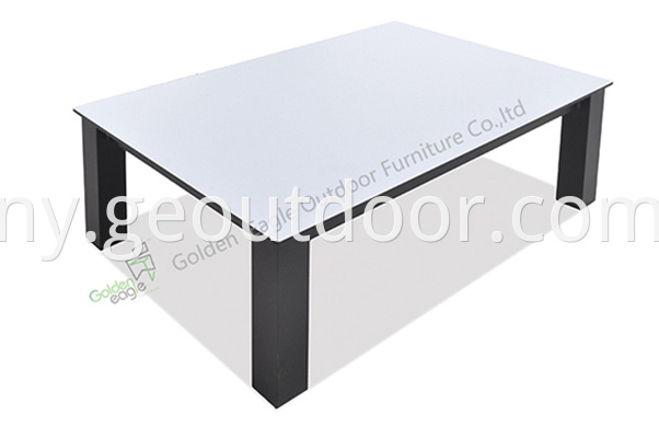 Aluminum Table with HPL Top